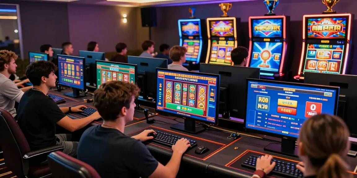 I giocatori dei casinò online non AAMS si divertono con giochi interattivi su apparecchi moderni con grafiche vivaci.