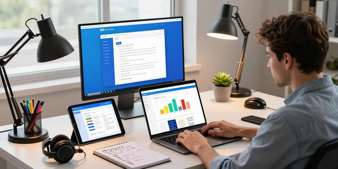 WPS Download interface on a laptop in a modern workspace showcasing productivity tools and collaboration.
