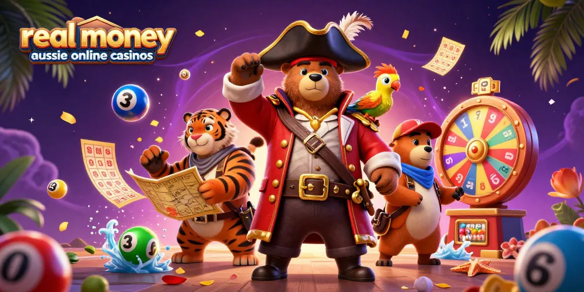 Engage with real money aussie online casinos featuring lively characters, prize wheels, and lottery elements.