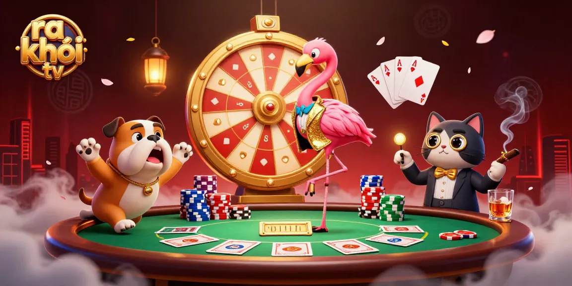 Engage with ra khơi tv's thrilling moments of dynamic gameplay, vibrant character interactions, and rich casino elements.