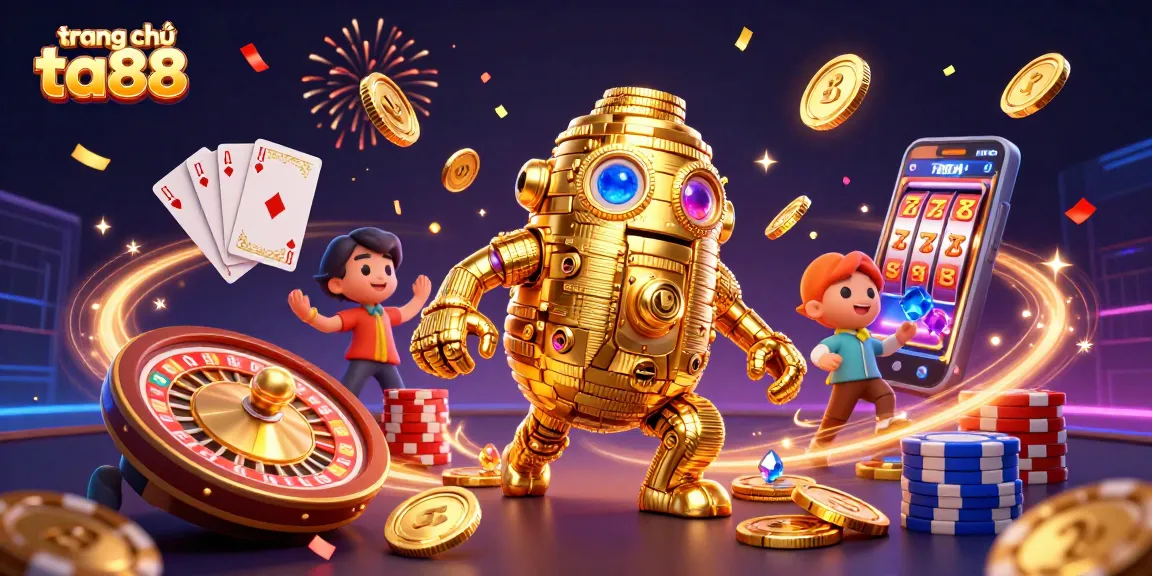 Join the excitement of trang chủ ta88 with dynamic casino elements and vibrant characters in a thrilling scene.